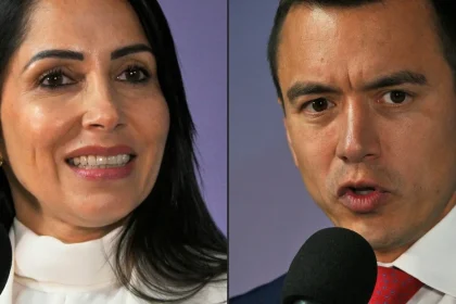 Daniel Noboa y Luisa González