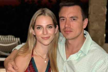 Daniel Noboa y Lavinia Valbonesi