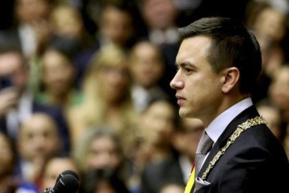 Daniel Noboa asumió la presidencia de Ecuador en una ceremonia celebrada en la Asamblea Nacional, sucediendo a Guillermo Lasso