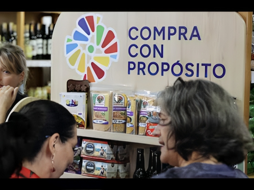 Compra con propósito ayuda a emprendedores en situación de vulnerabilidad