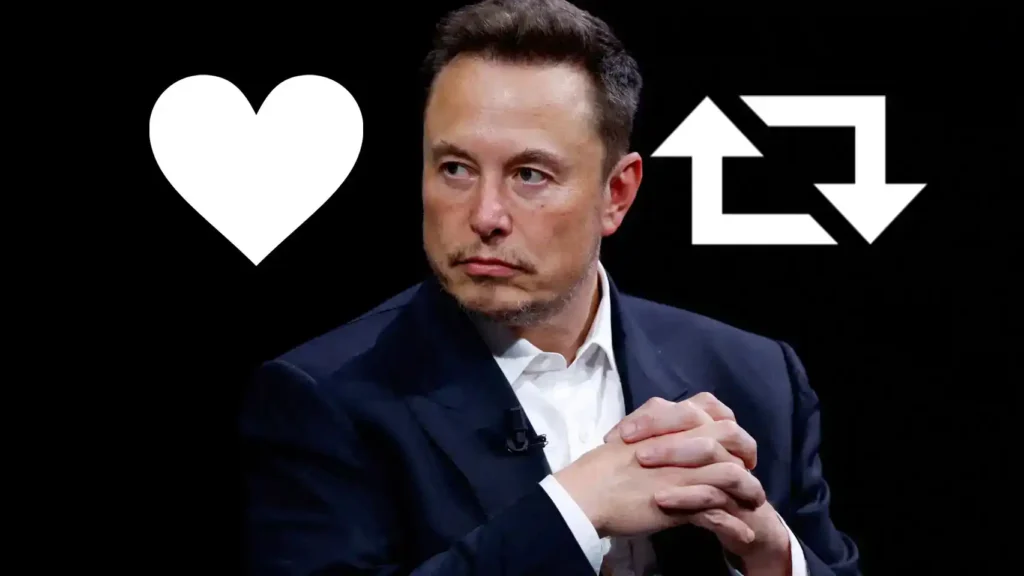 Elon Musk ocultará los recuentos de "Me gusta" y retuits en X (antes Twitter)