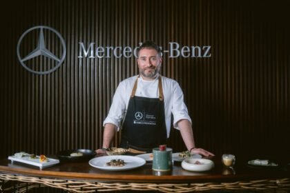 Mercedes Benz Gourmet Experience presenta módulo con Daniel López, laureado con 2 Soles en la Guía Repsol y hasta 2 Estrellas Michelin.