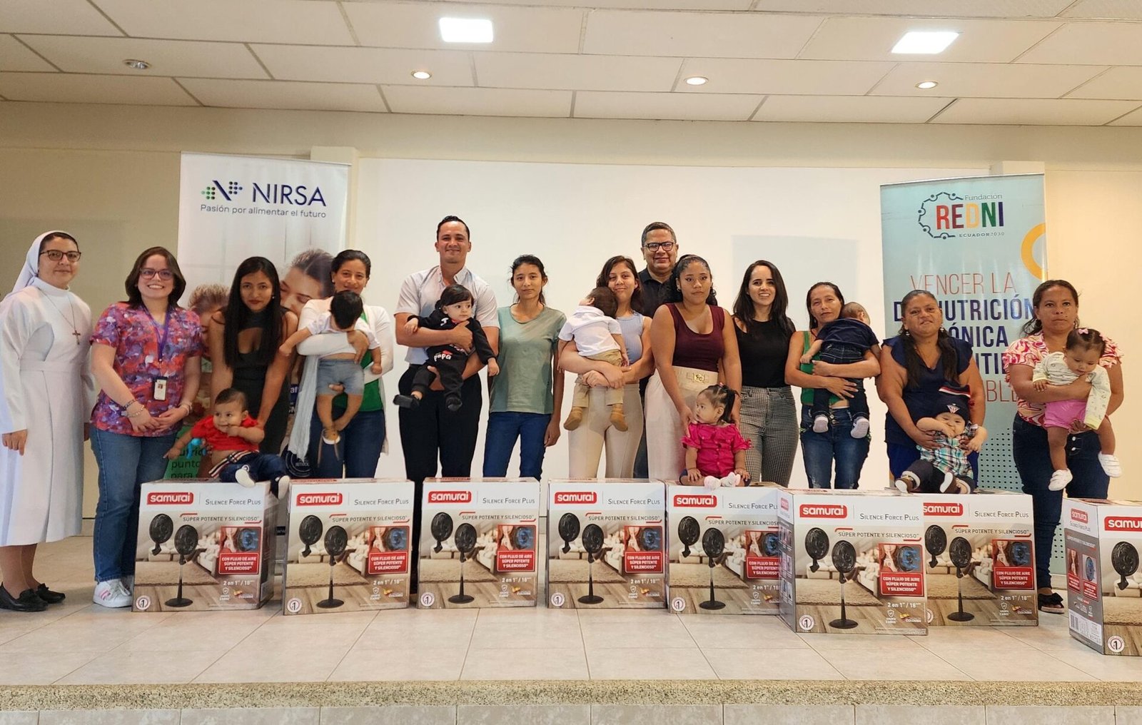 NIRSA renueva convenio con REDNI para erradicar la desnutrición crónica infantil