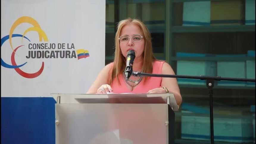 Exdirectora de la Judicatura en Guayas, fue detenida en España mientras se gestionan los trámites para su extradición a Ecuador.