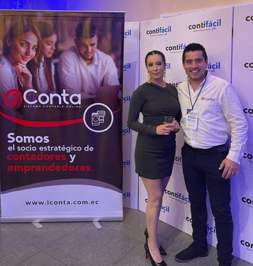 Fortalecer relaciones profesionales: iConta auspició un evento de networking en Riobamba, reuniendo a líderes empresariales