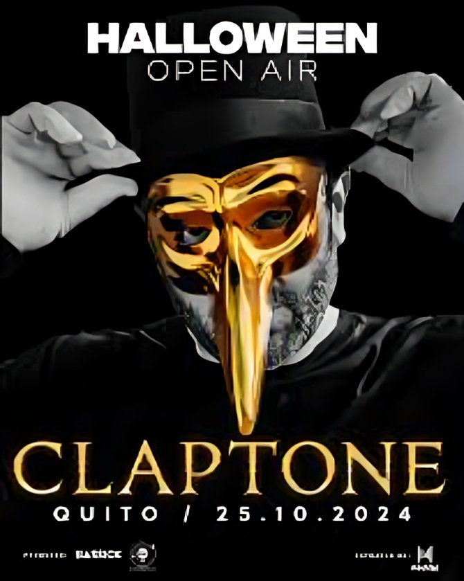 Fiesta Halloween Claptone llega a Ecuador con dos presentaciones que prometen música, misterio y una experiencia inolvidable.