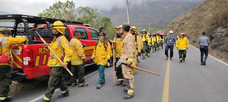 La Secretaría de Gestión de Riesgos se prepara para las lluvias en Ecuador