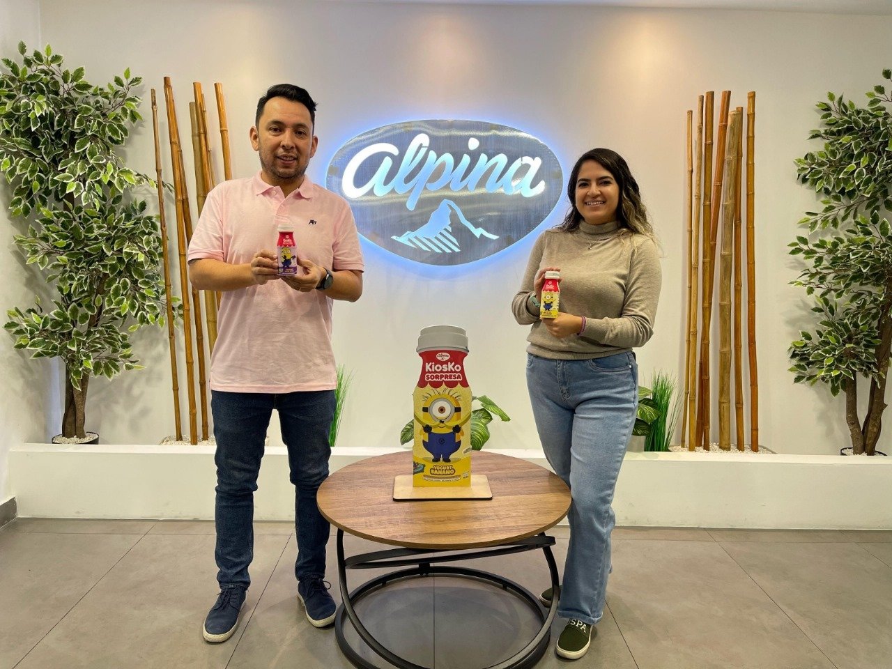 Los Minions y el nuevo yogurt Kiosko sorpresa de Alpina