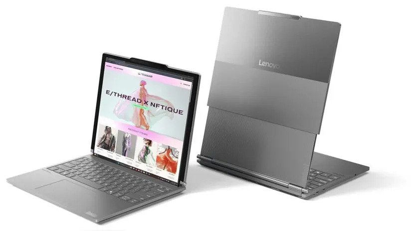 Lenovo presenta la ThinkBook Plus Gen 6, una laptop con pantalla enrollable que amplía de 14 a 16.7 pulgadas.