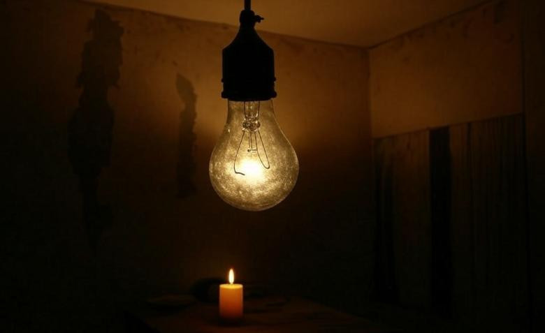 Vista de Guayaquil durante los cortes de luz del 25 de abril de 2025