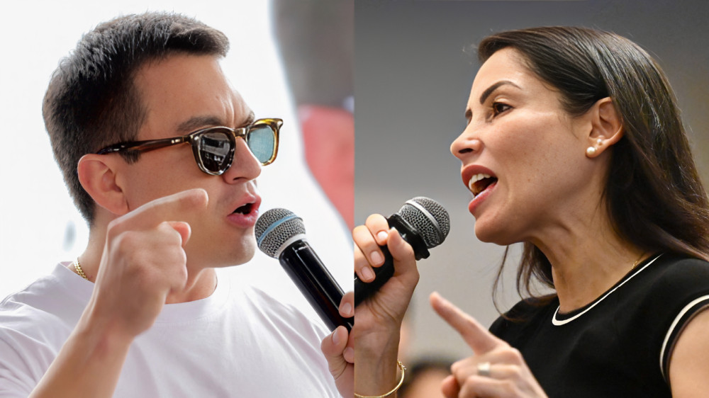 González rechaza excepción en Manabí y cuestiona el decreto de Noboa durante la segunda vuelta presidencial 2025