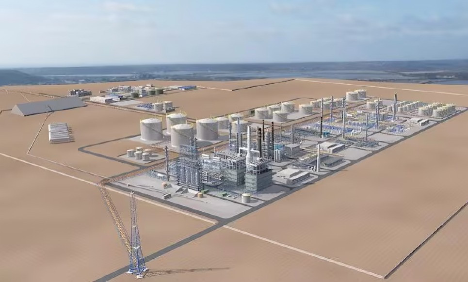 nueva refinería en Santa Elena