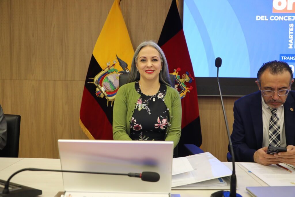 María Fernanda Racines vicealcaldesa