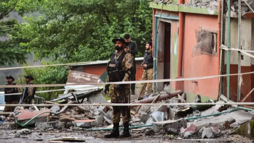 Ejército indio durante ataque con misiles contra Pakistán, mayo 2025