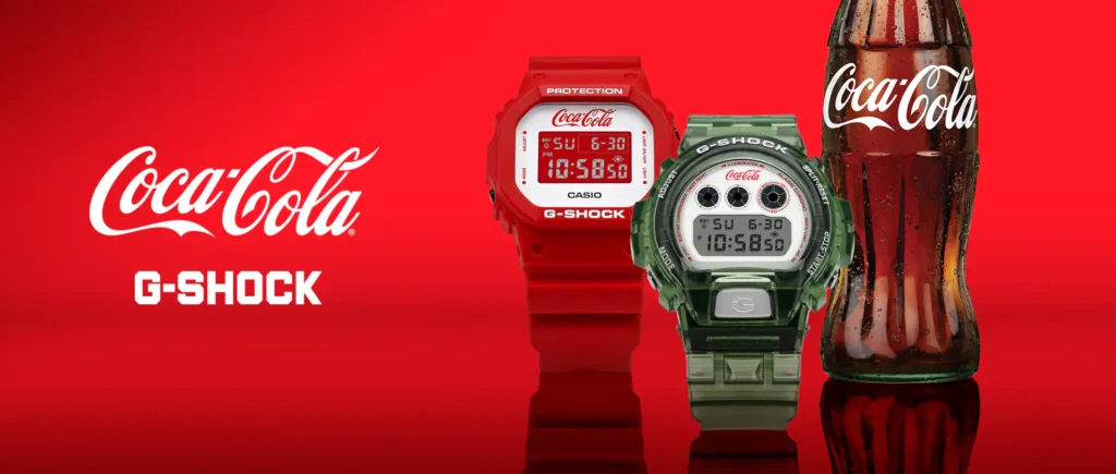 Coca-Cola colabora con casio