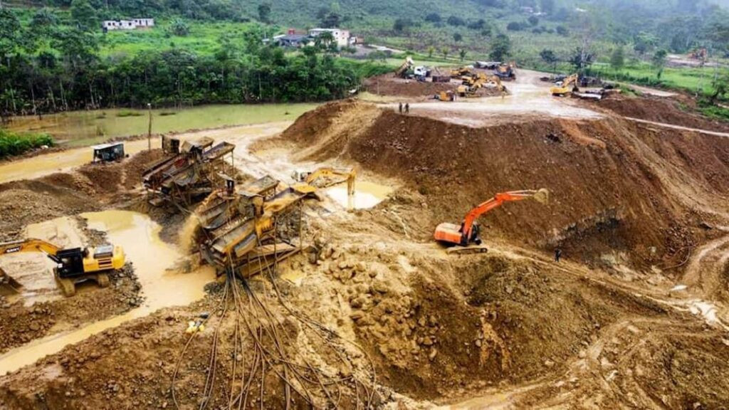 minería ilegal en Ecuador