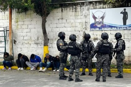 Operativo policial en Solanda