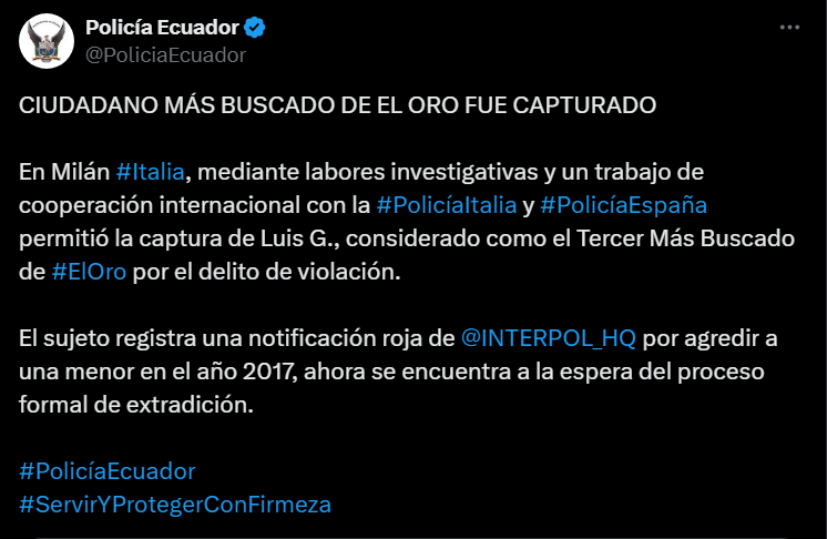 Policía de Ecuador
