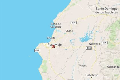 sismo registrado en Manabí el 20 de mayo de 2025.