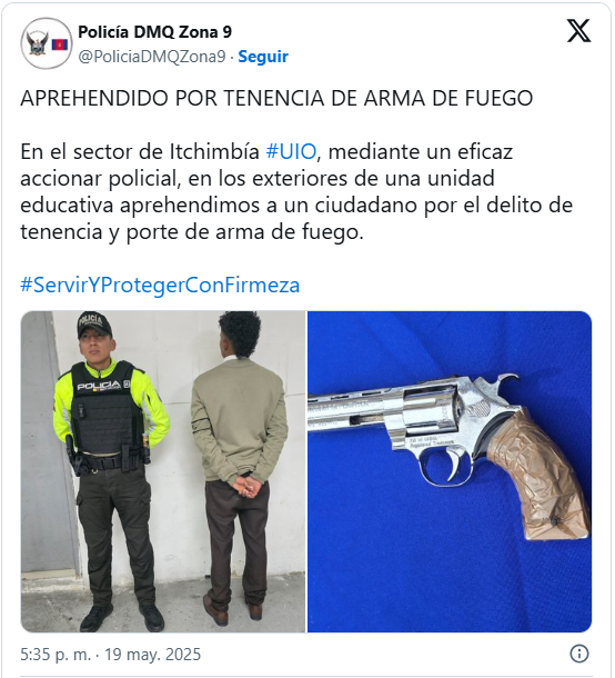portar un arma de fuego