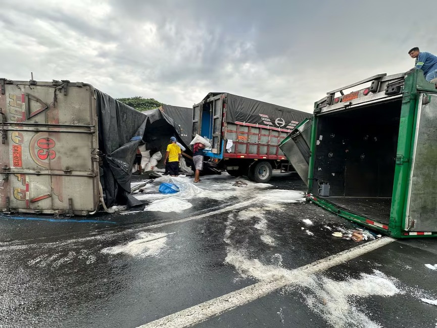accidente vía costa