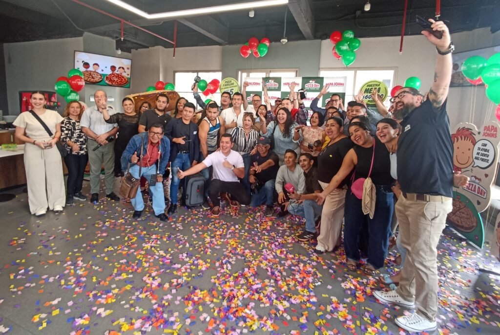 Papa Johns celebración