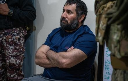 Alias Fito tras su recaptura en junio de 2025
