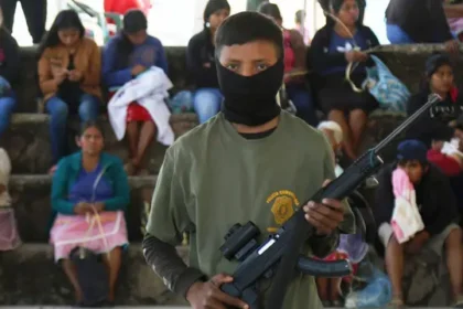 Niños crimen organizado