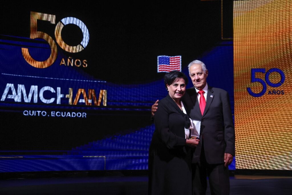 Celebración de los 50 años de AMCHAM Quito Ecuador en el JW Marriott