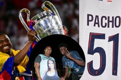 Willian Pacho adoptó el 51