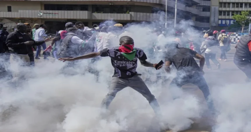 protestas en Kenia