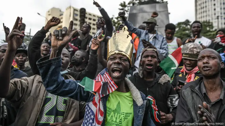 protestas en Kenia