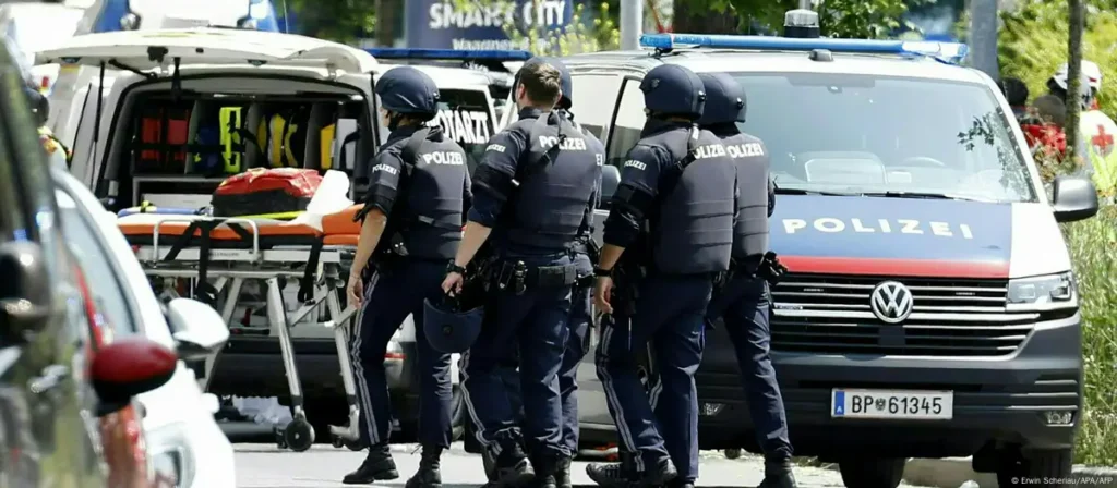 tiroteo en una escuela de Austria