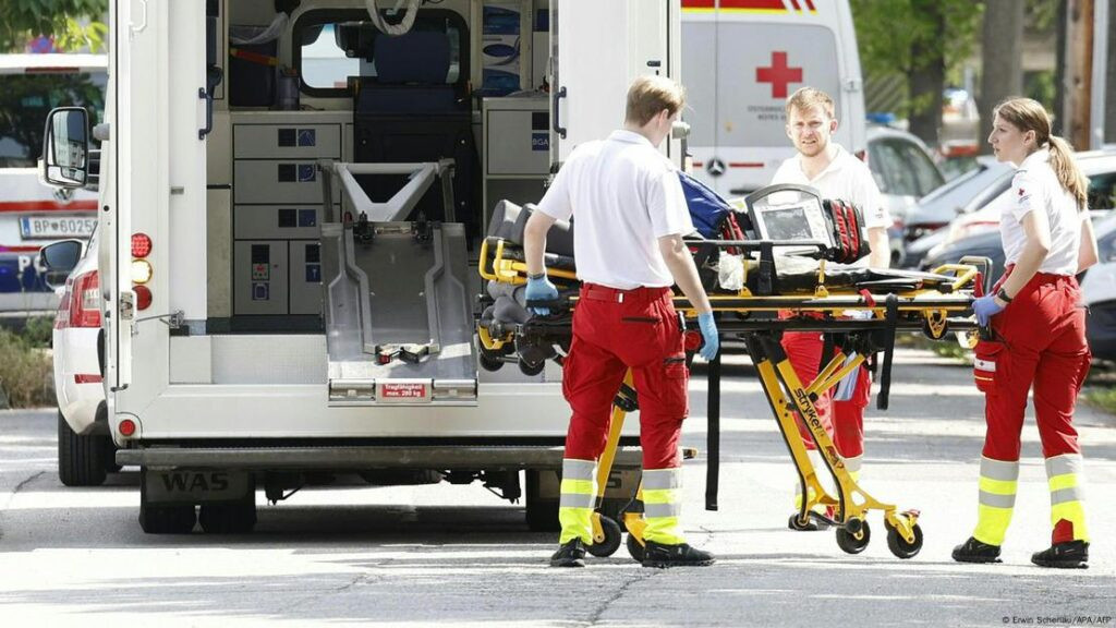 tiroteo en una escuela de Austria