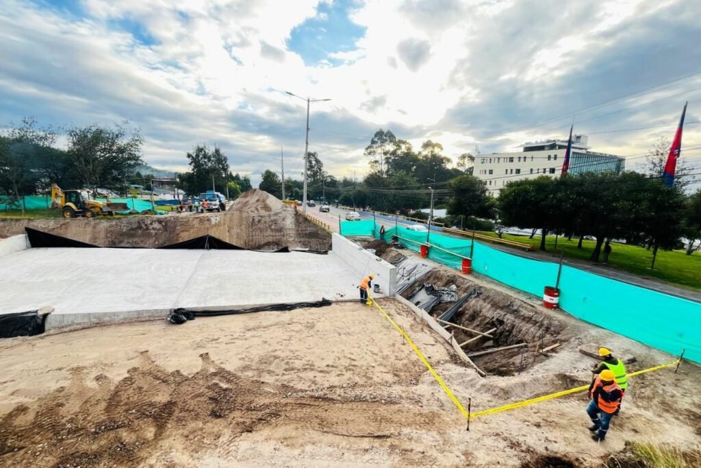 construcción del intercambiador