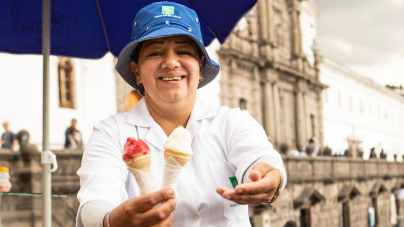 Helado de paila