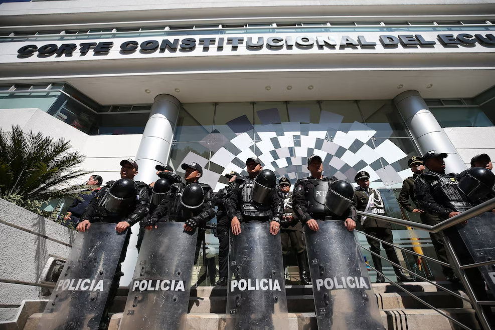 Corte Constitucional de Ecuador no ha recibido solicitud de referéndum sobre bases militares