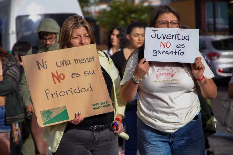 Feministas protestan