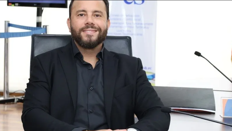 Gonzalo Albán en sesión del Cpccs durante discusión sobre designación de la Judicatura