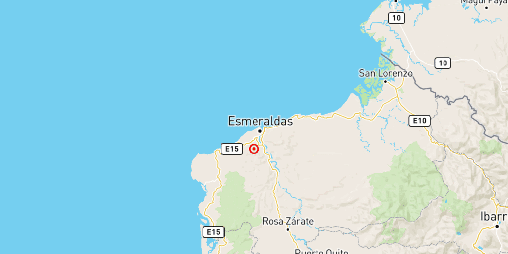 Esmeraldas tras el sismo del 8 de julio de 2025