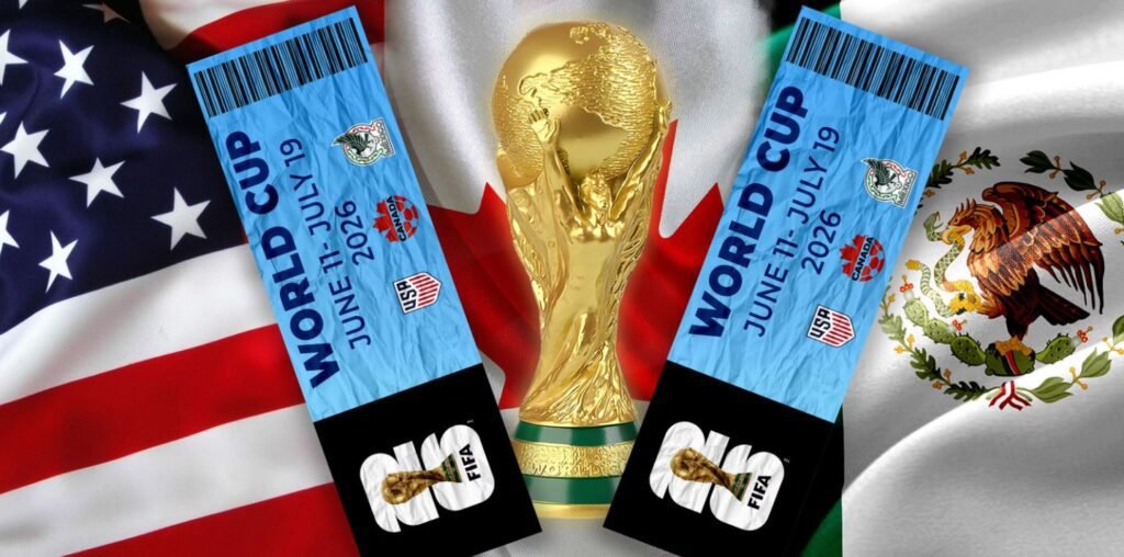 Trofeo del Mundial durante la presentación oficial del torneo FIFA 2026