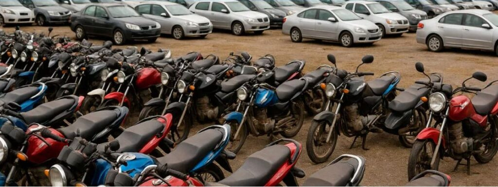 ATM de Guayaquil subastará más de 2 000 motos