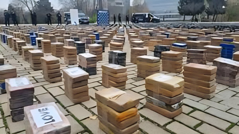 Autoridades incautaron tres toneladas de cocaína en una hacienda de Chongón, usada como fachada por la mafia albanesa en Ecuador.