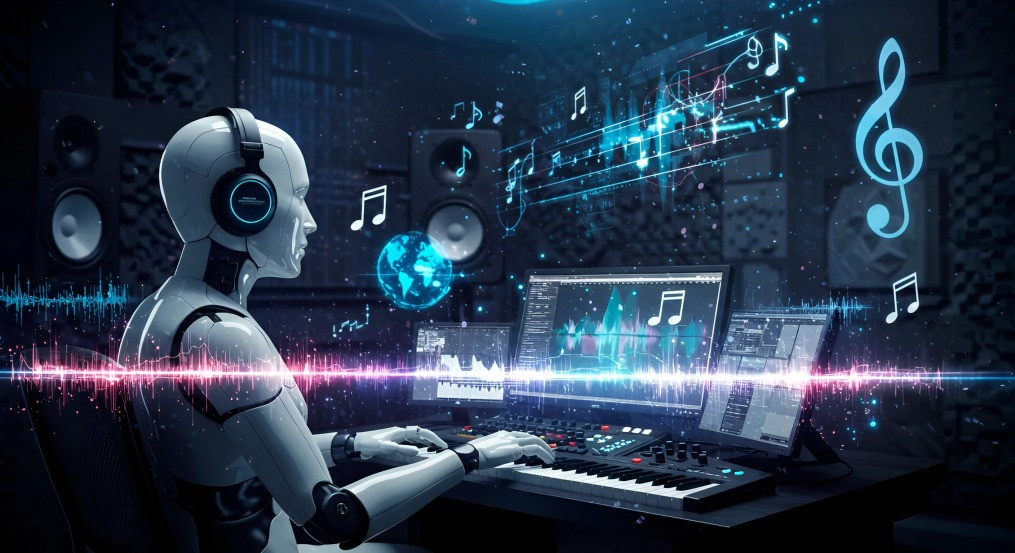 música generada por inteligencia artificial