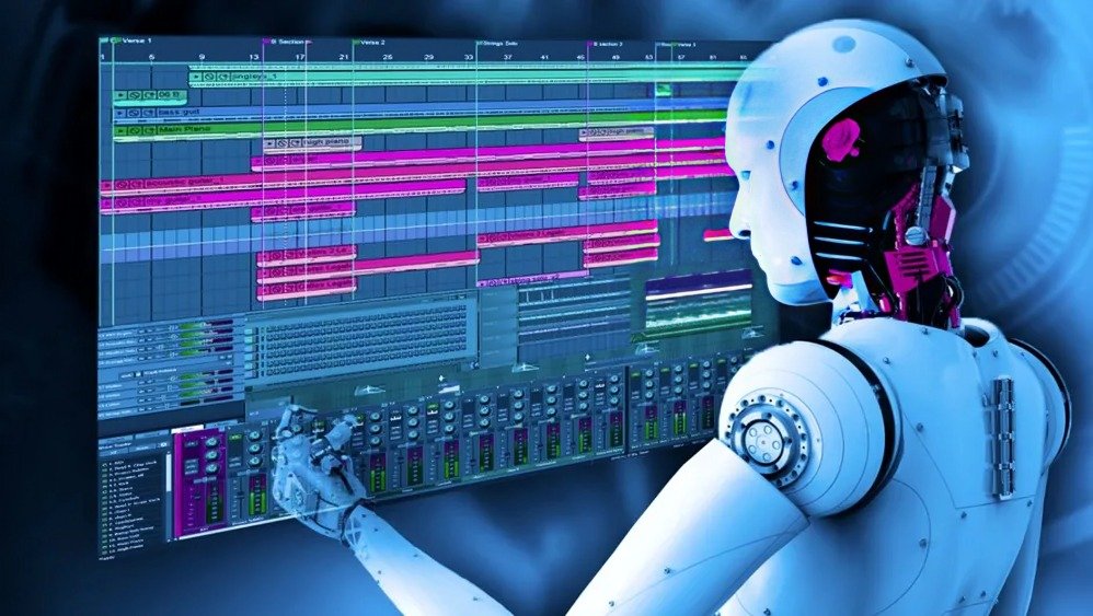 Investigadores analizando respuestas emocionales a música generada por inteligencia artificial en laboratorio UAB
