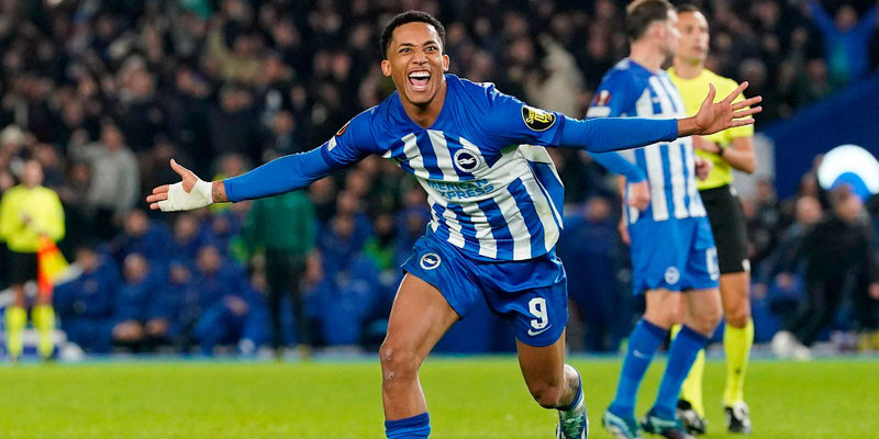 João Pedro en su debut con el Chelsea tras su fichaje desde Brighton en julio de 2025
