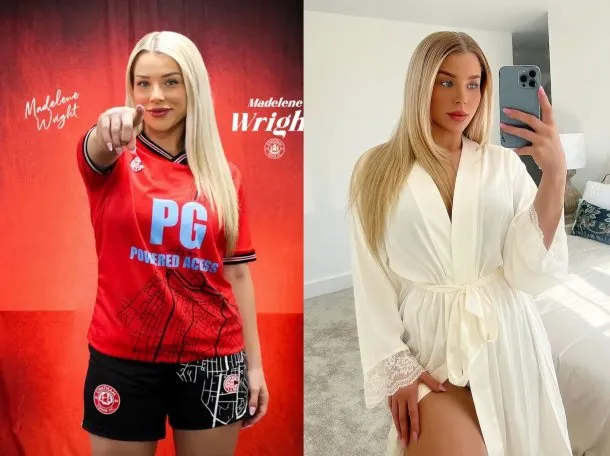 Madelene Wright OnlyFans se une al Chatham Town en la National League de Inglaterra.