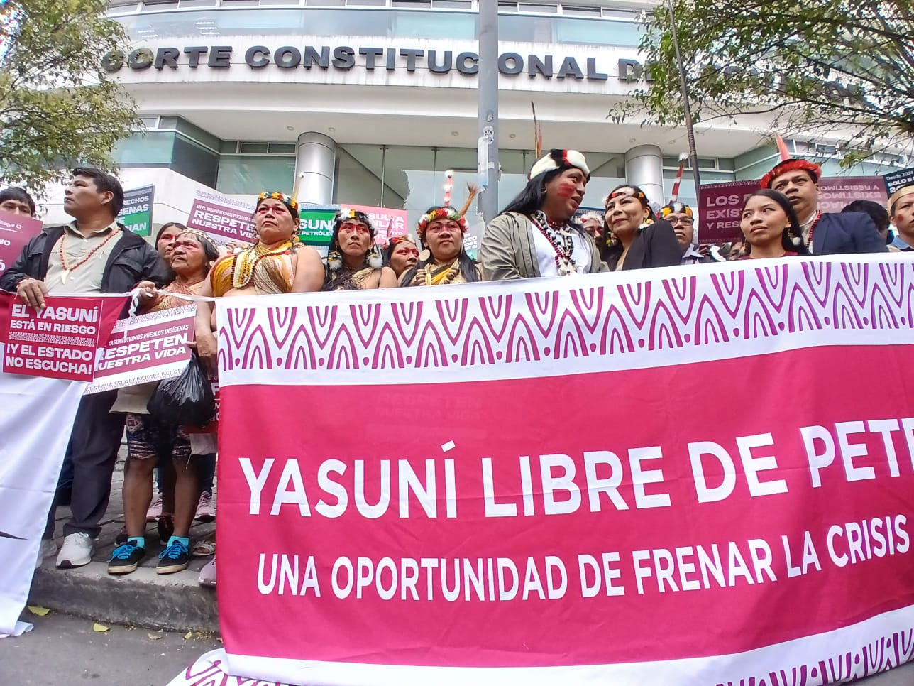 Yasuní bajo presión: los waorani exigen respeto al voto popular y el fin de la explotación petrolera