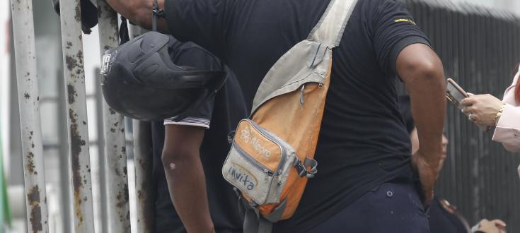 Escena del crimen donde fueron asesinados los hermanos en Guayaquil