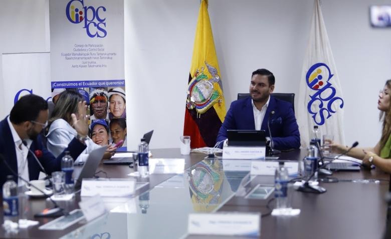 Sesión del Consejo de Participación bajo sospecha por bloquear impugnaciones en concurso de la Judicatura.